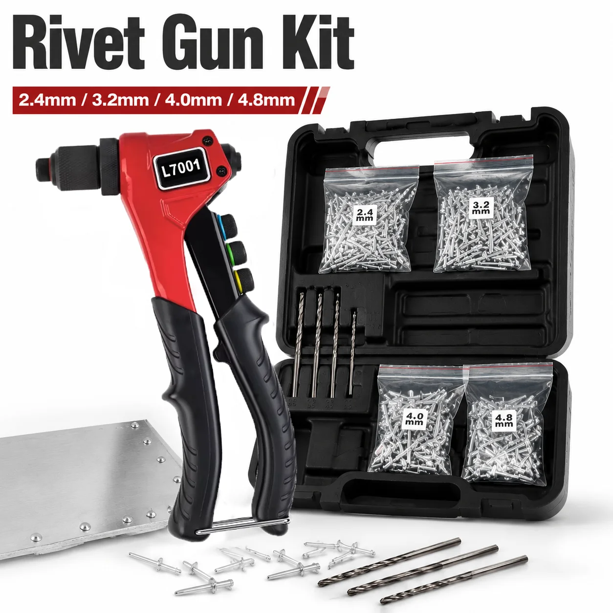 kit-de-riveteuse-manuelle-24-32-40-48-mm-outil-de-rivetage-manuel-sans-fil-pour-le-serrage-rivetage-de-toles-metalliques-comprenant-200-rivets-et-4-forets-hss-portable