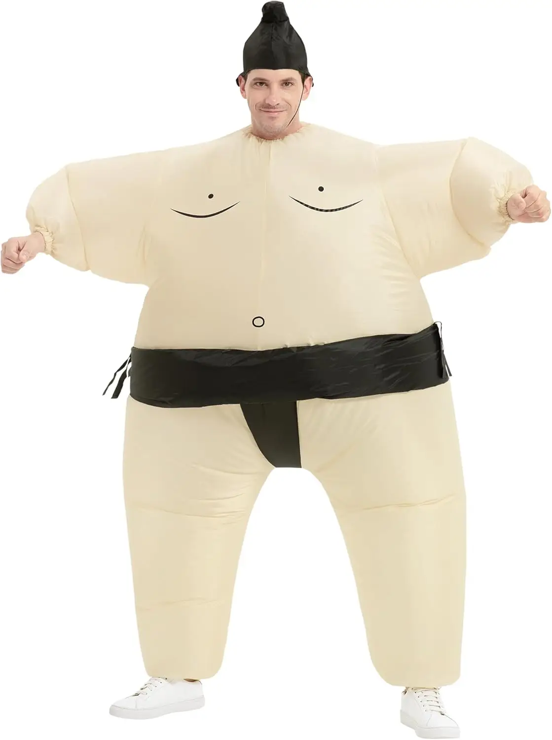 

Sumo Wrestler Inflatable Suit for Adult Wrestling Blowup Fancy Dress Halloween Costume One Size Fits Most