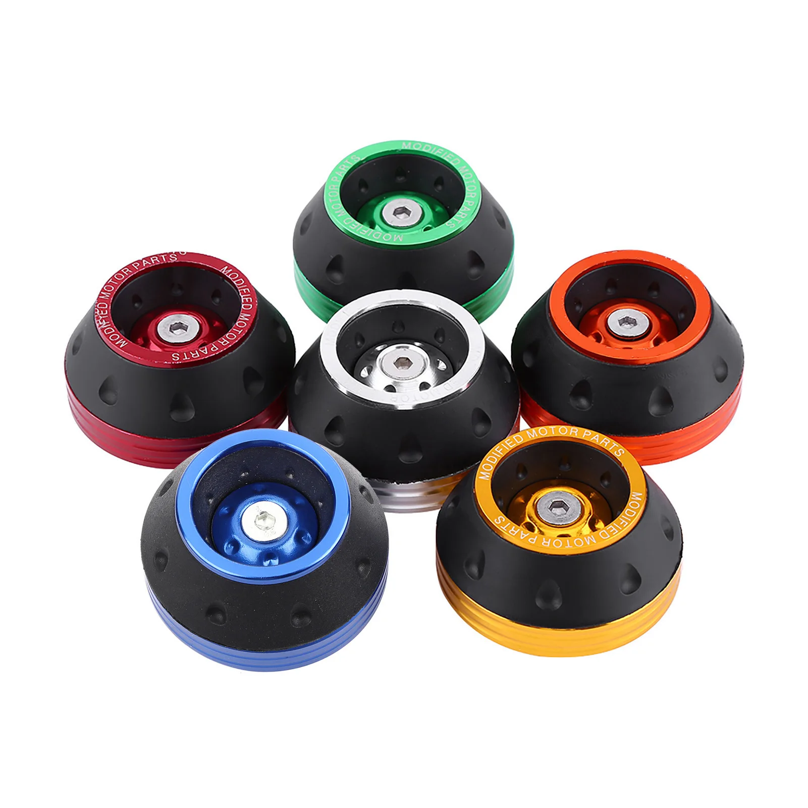 CNC Aluminum Front Fork Wheel Frame Sliders Motorbike Falling  Scooter Moped Motorcycle Crash Protector Frame Sliders