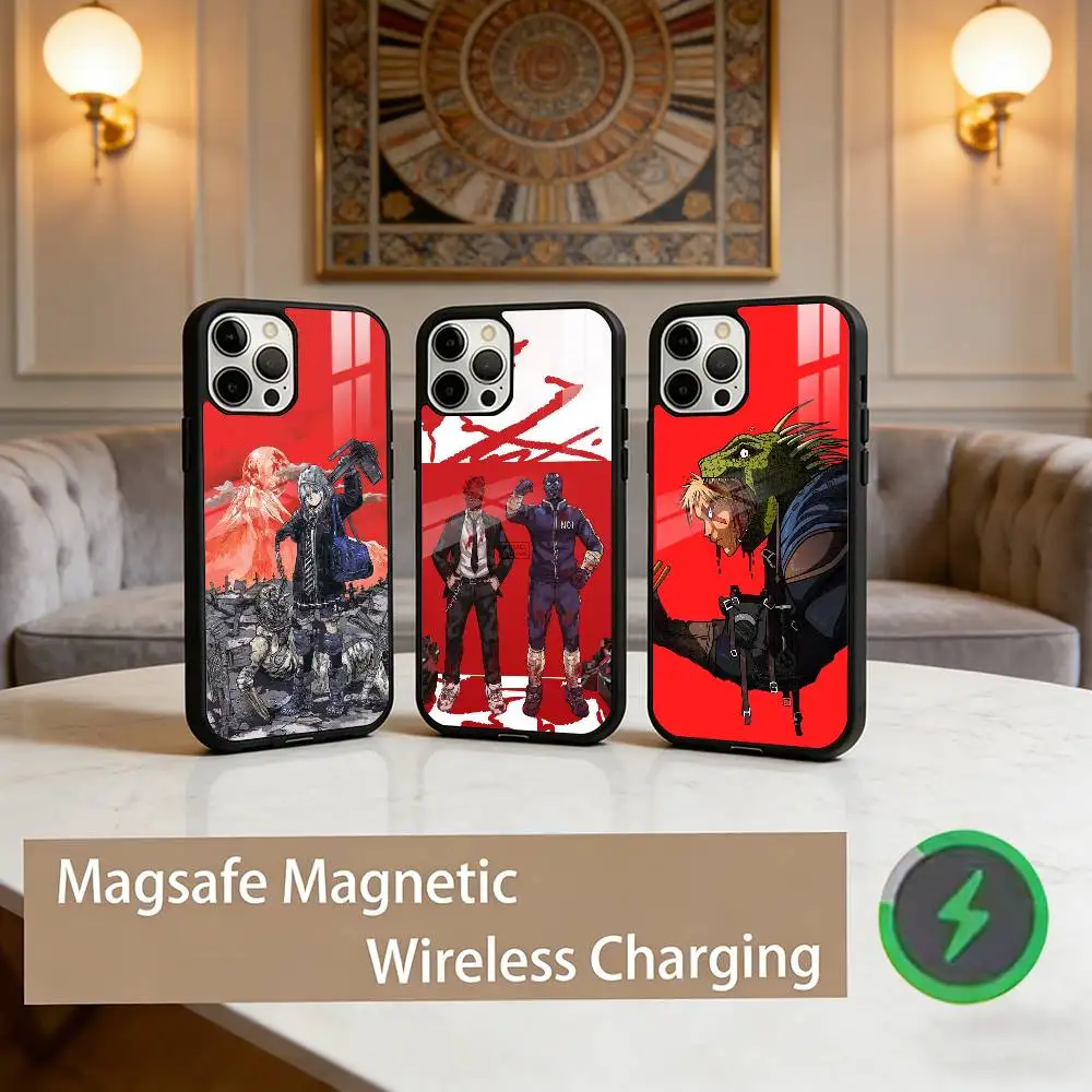 

D-Dorohedoro-es Phone Case For iPhone17,16,15,14,13,12,11 Plus,Pro Max Magnetic For Magsafe Wireless Charging