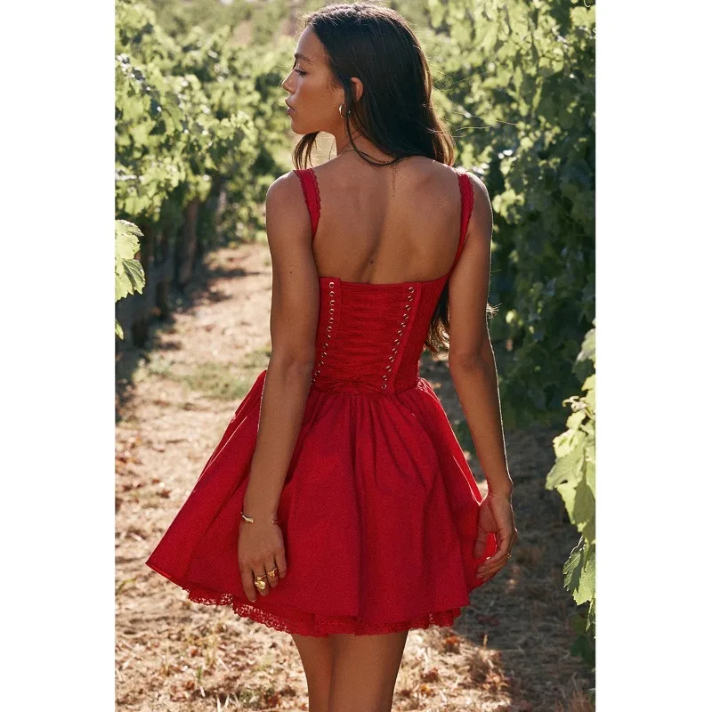 우아한 파티 드레스 숙녀 패션 저녁 Bodycone a 라인 Pleated 푹신한 드레스 레이스 섹시한 볼 가운