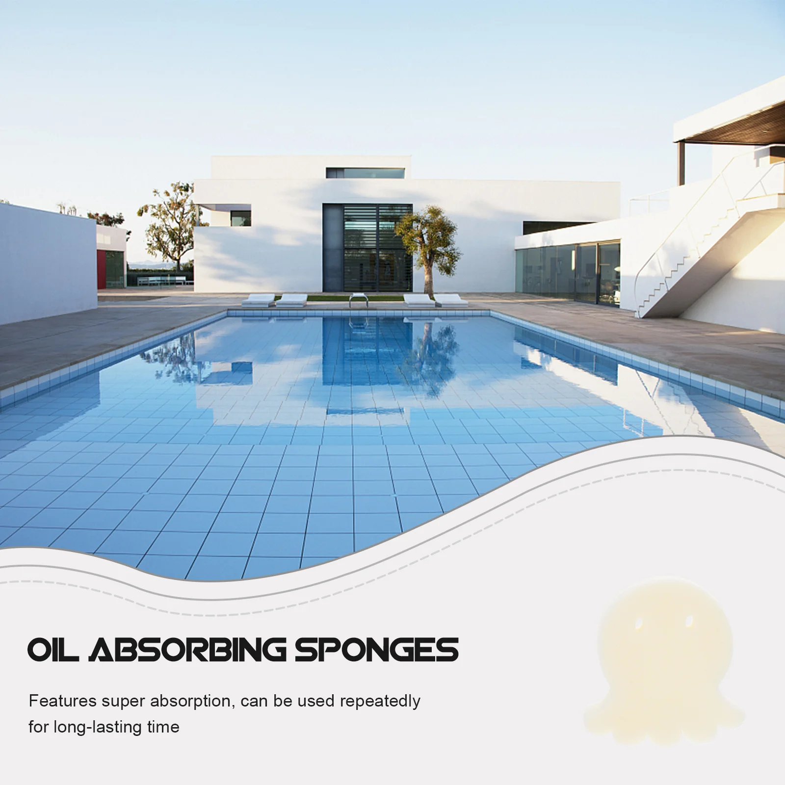 

16pcs Pool Absorbing Sponge Animal Shape Oil Removal Filter For Hot Tub Bathtub Spa Swimming Pool Cleaning Tool