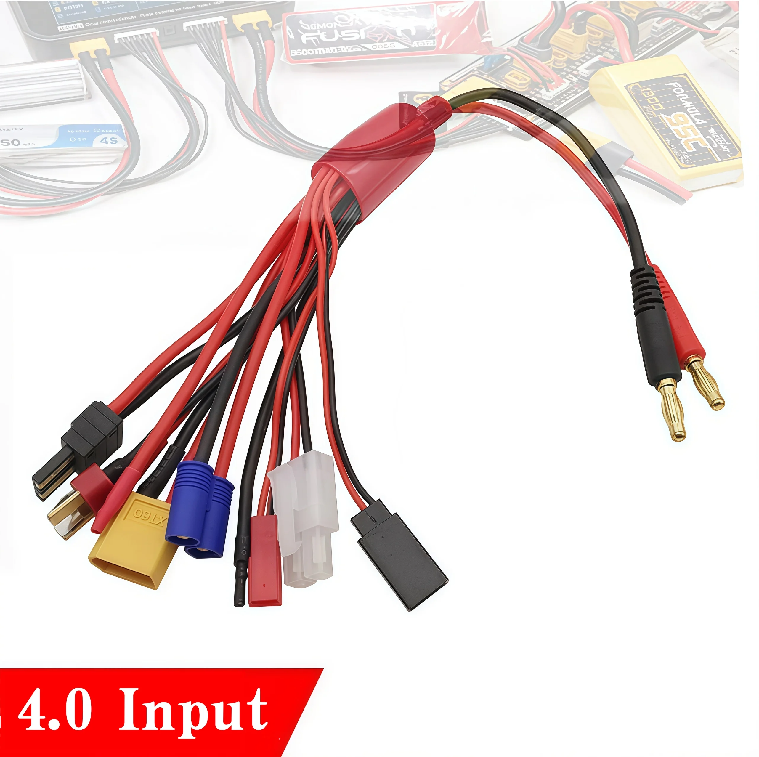 8-in-1 Multi-function Model Air 4.0 Banana Connector Cable - High Temperature Charging Cable