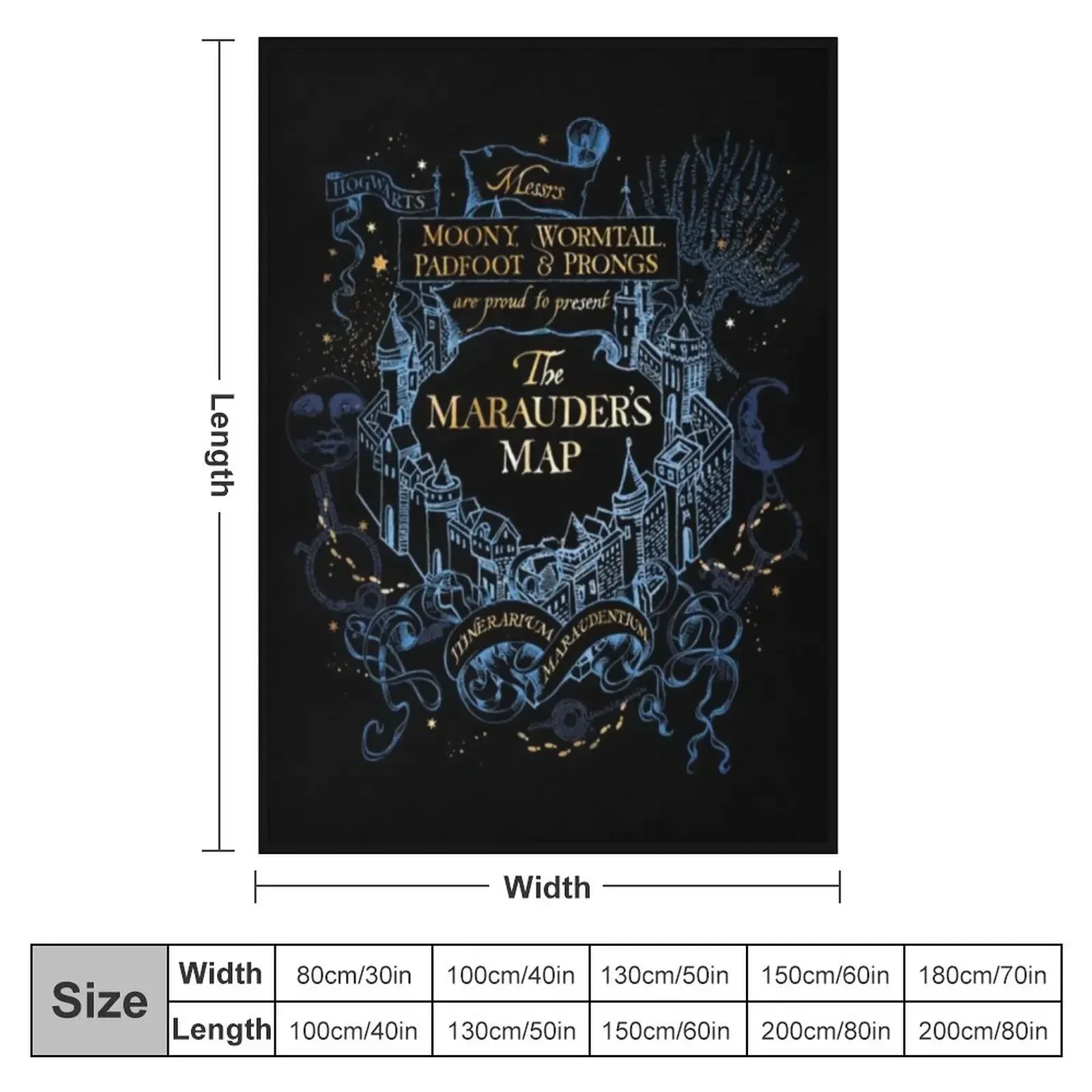 HP Marauders |Magic, 2022 BEST TO BUY (542K) ????? LIMITED EDITIONPERFECT GIFT Throw Blanket Hair christmas decoration Blankets