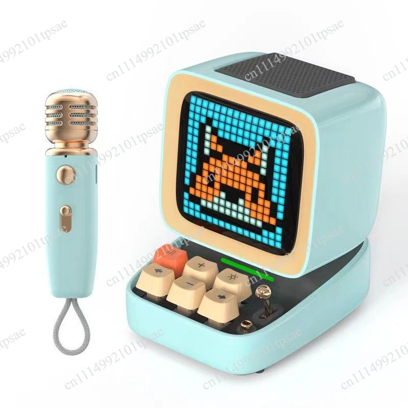 Computer Speaker Wireless Bluetooth Audio Karaoke Microphone Integrated Integrated Singing Microphone Fifth Generation