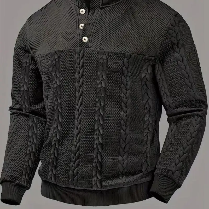 Men's Long Sved Henry Shirt Soft Elastic Button up Casual Comfortable Fit Summer Sweatshirt Female Suitable Hiking Animal Pat...