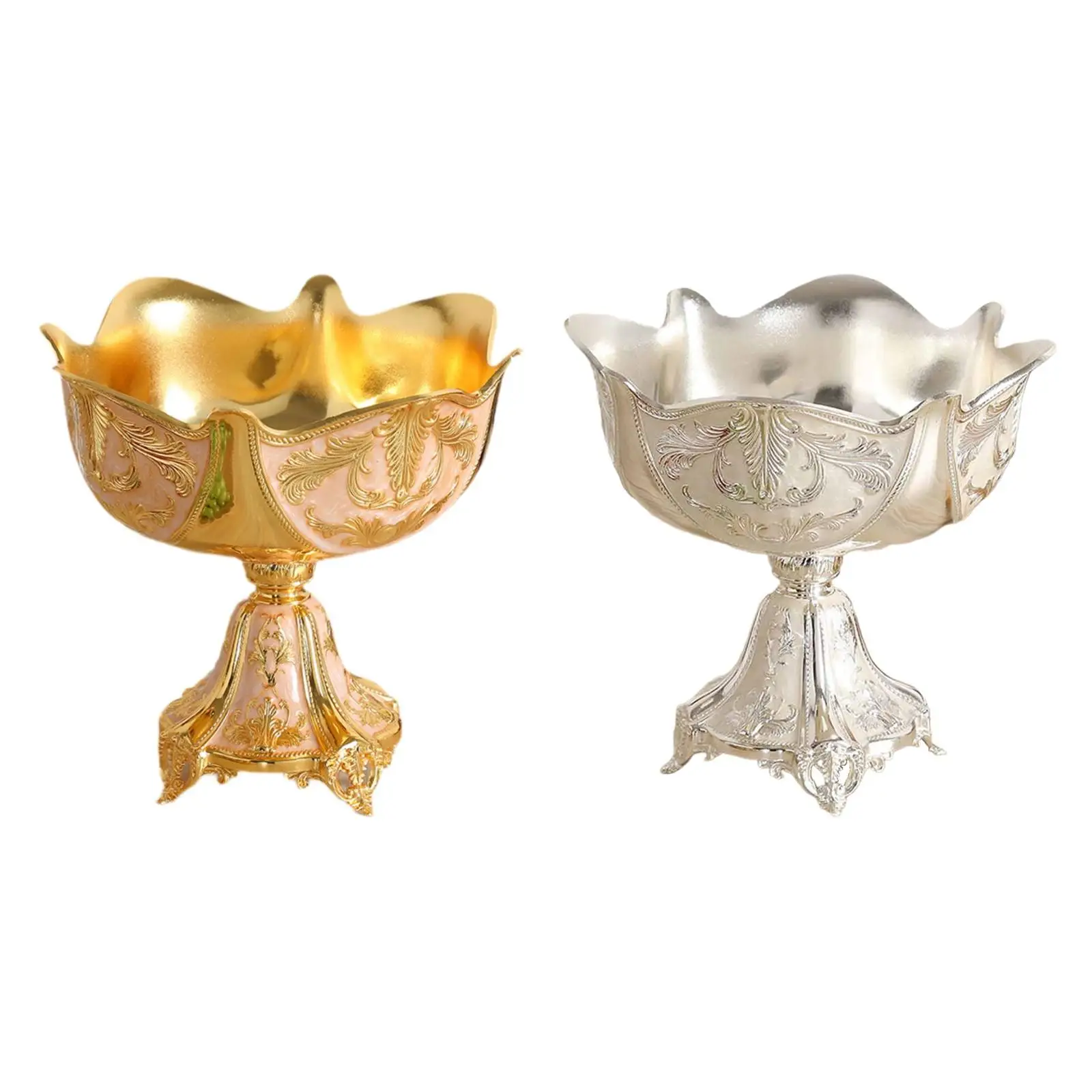 

Wedding Centerpiece Fruit Plate Multi-functional Elegant Flower Holder for Arrangement Indoor Outdoor Party Dining Room Birthday