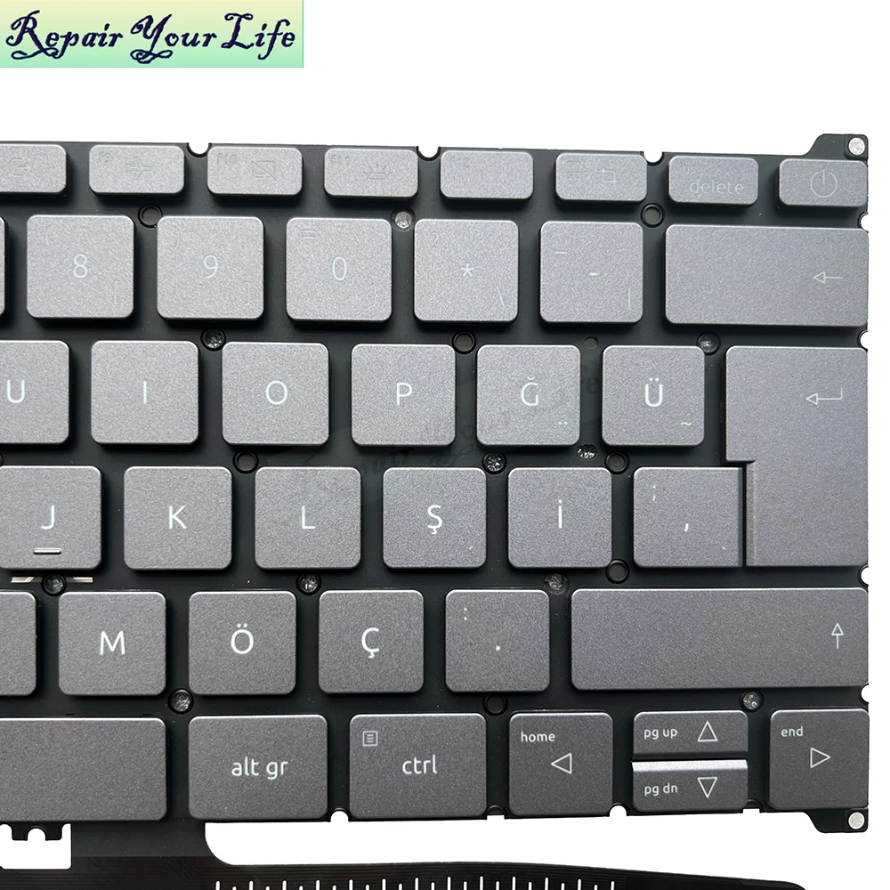CS Turkey Backlit Keyboard For Acer Aspire Vero AV14-51 AV14-52 AV14-52P Turkish Czech Slovakia Keyboards Gary Keys QV03P-A10EWL