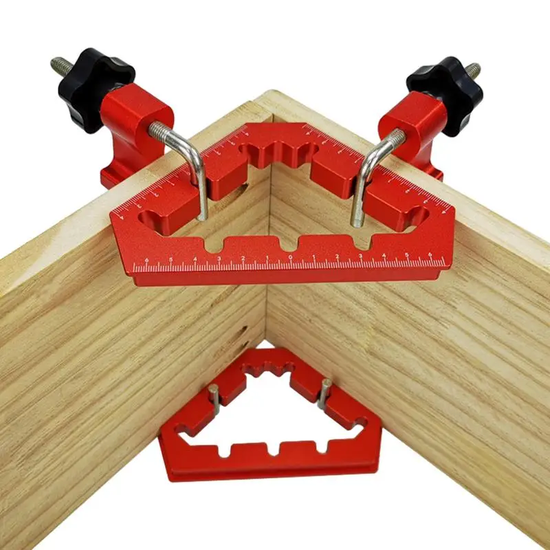 

90 Degree Clamp 2pcs Positioning Squares Aluminum Alloy Positioning Tool For DIY Woodworking Carpenter Box Furniture Making