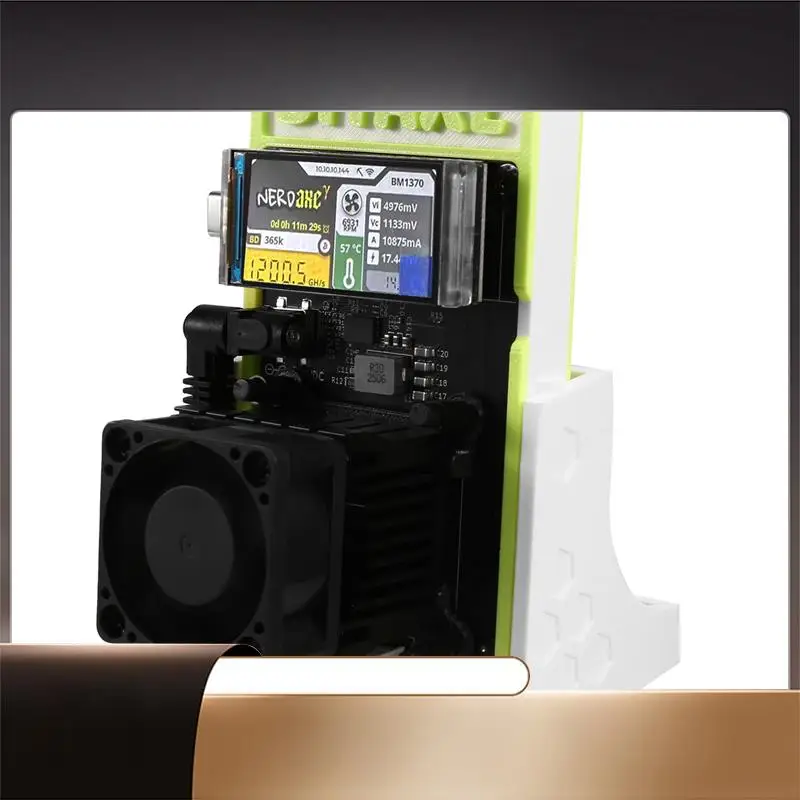 

X64A-Bitaxe Gamma 601 Nerdaxe 1200GH/S 18-22W BTC Solo Miner Open Source BM1370 Asic Chip From Antminer S21 Pro Miner