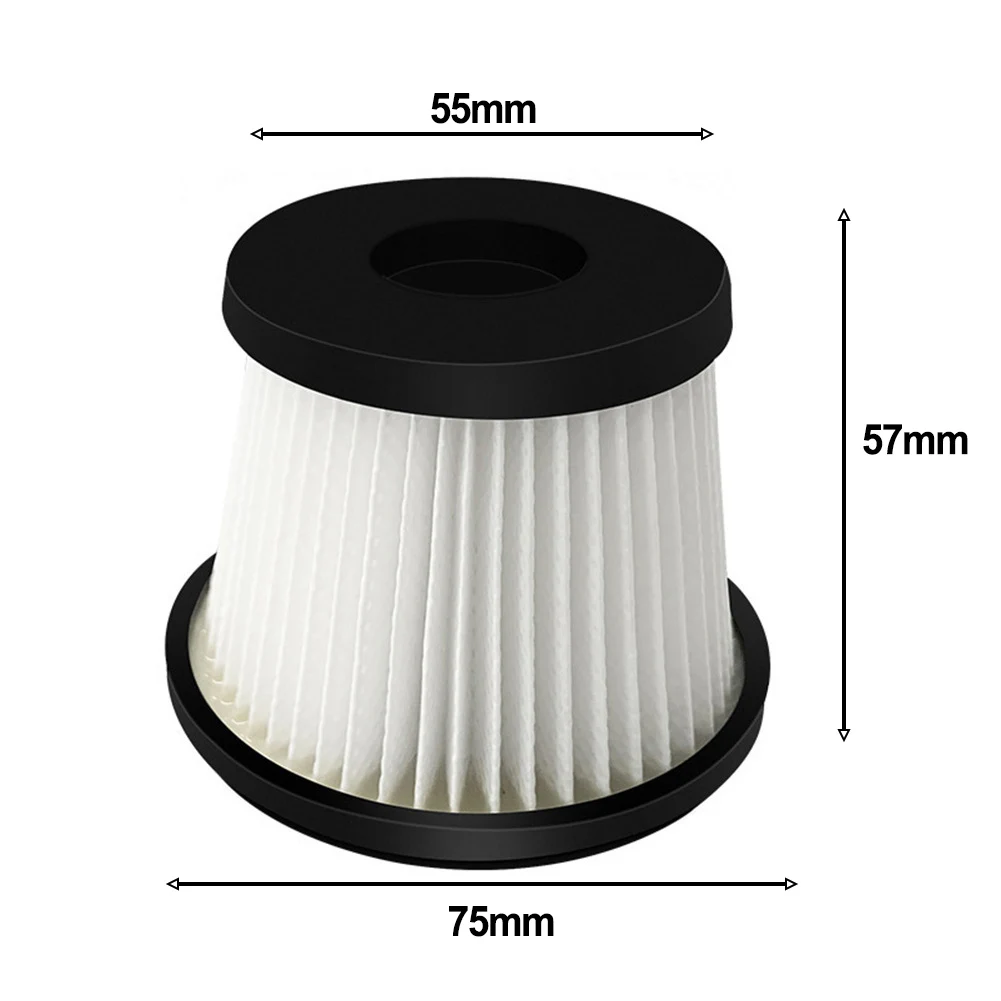 2pcs Filter Waschbar For Cecotec For Conga ThunderBrush 650 Household Appliances Vacuum Cleaner Accessories