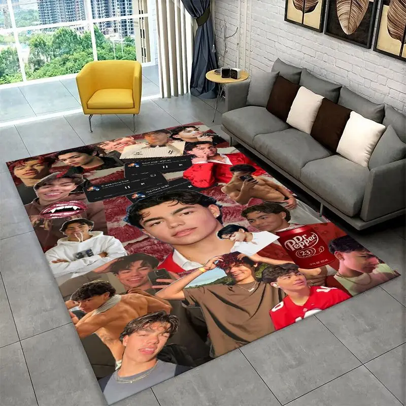 Fashion Malachi Barton Star Non-Slip Area Rug for Living Room,Bedroom,Playroom,Soft Carpet Floor Mat Home Decor Rug  Room