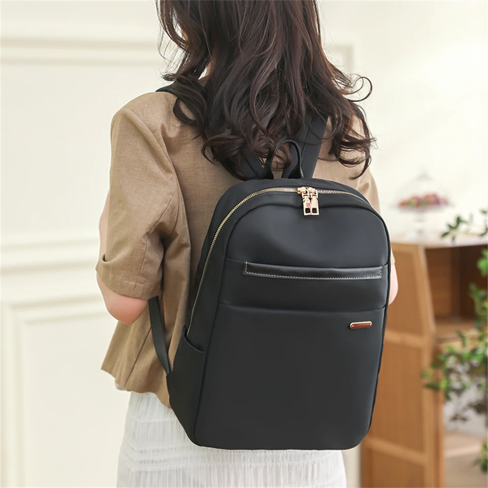 Luxury Design Nylon Women Backpack 2024 Fashion Bagpack Classic Style School Bag for Girls New Travel High Capacity Bookbags Sac