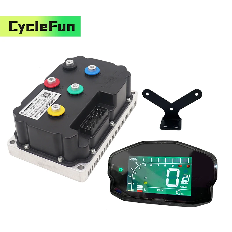 

Fardriver ND72300 Комплект для переоборудования синусоидальной волны 48 В-72 В 100 А 2 кВт-3 кВт с дисплеем DKD для электрического мотоцикла, скутера и велосипеда для грязи