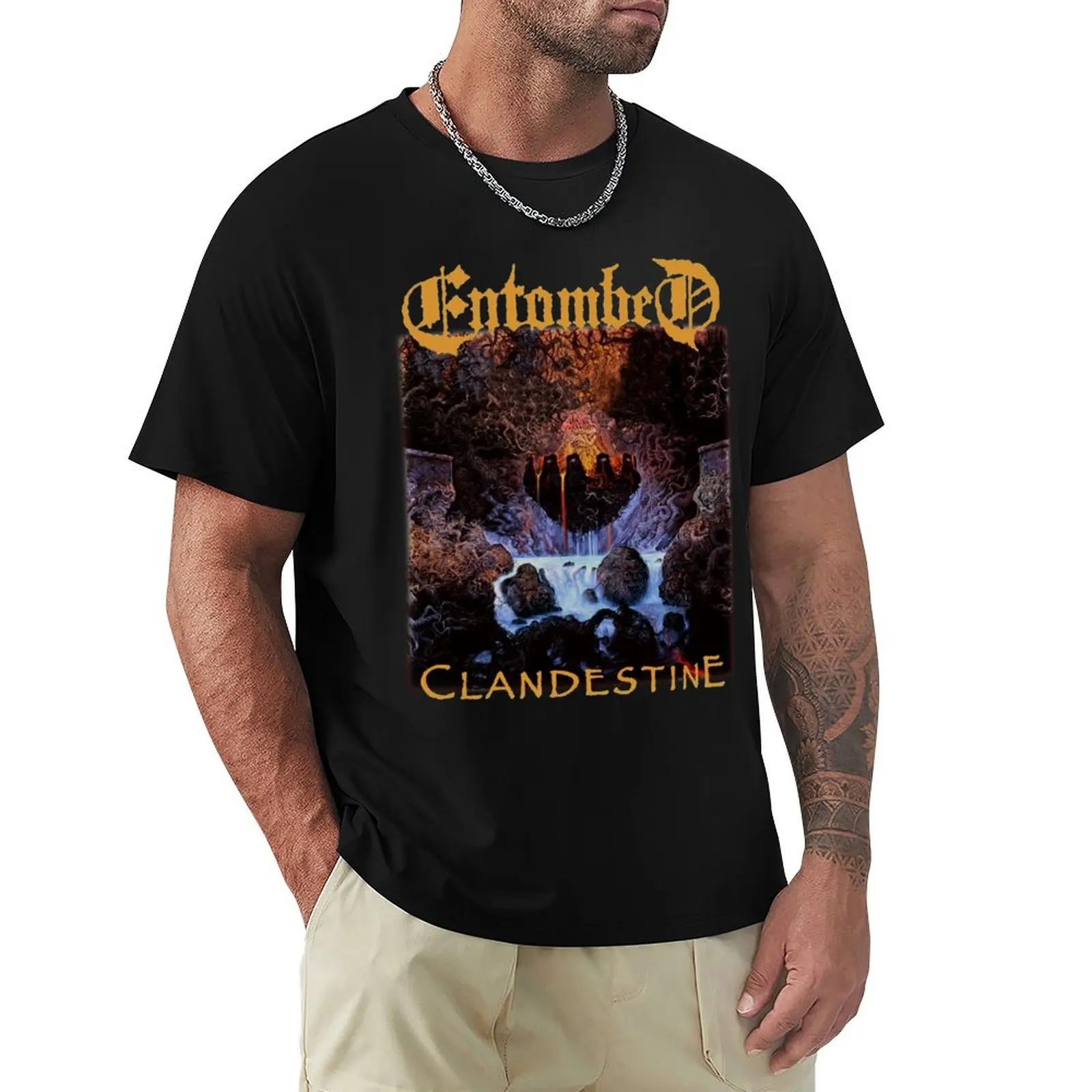 Underground entombed T-Shirt t shirts for man pack cotton T-Shirt