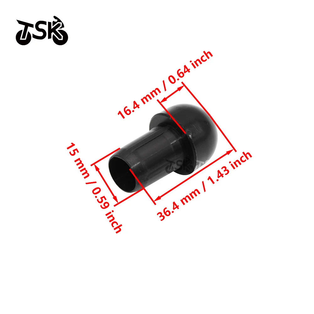 

14mm 18mm Black Motorcycle Handlebar End Plug Slider Handle Bar Cap Cover For Ducati 696 795 796 797 1098 1198 821