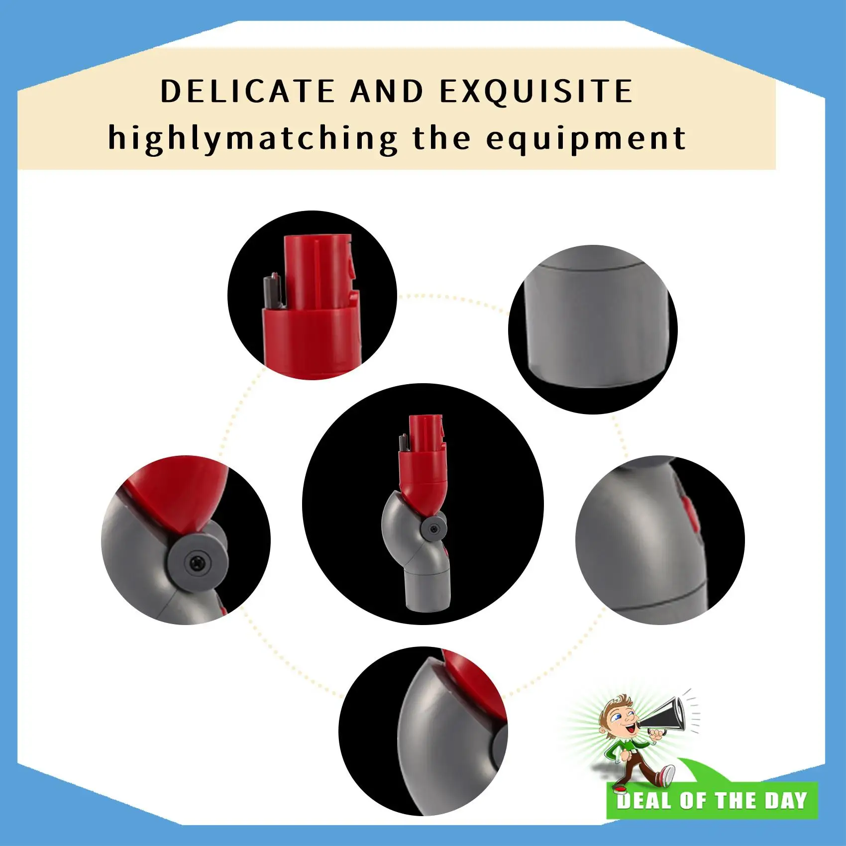 24-Hour Delivery For Dyson V7 V8 V10 V11 Quick Release Top Adaptor Tool Bottom Adapter 967762-01 Replacement Accessories