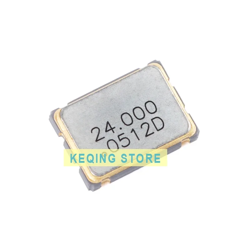 50PCS 7050 SMT active crystal oscillator 24MHz ± 20ppm 1.8V~3.3V OT705024MJBA4SL