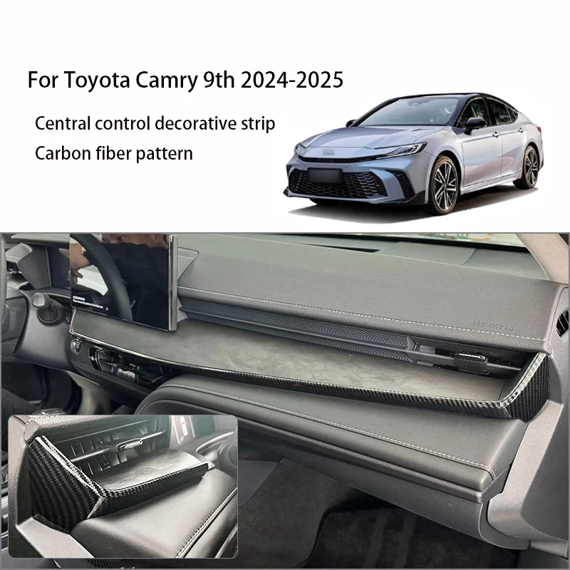 

For Toyota Camry 9th Gen XV80 2024-2025 Center Console Trim Center Console Air Vent Decoration Sticker Modification Part