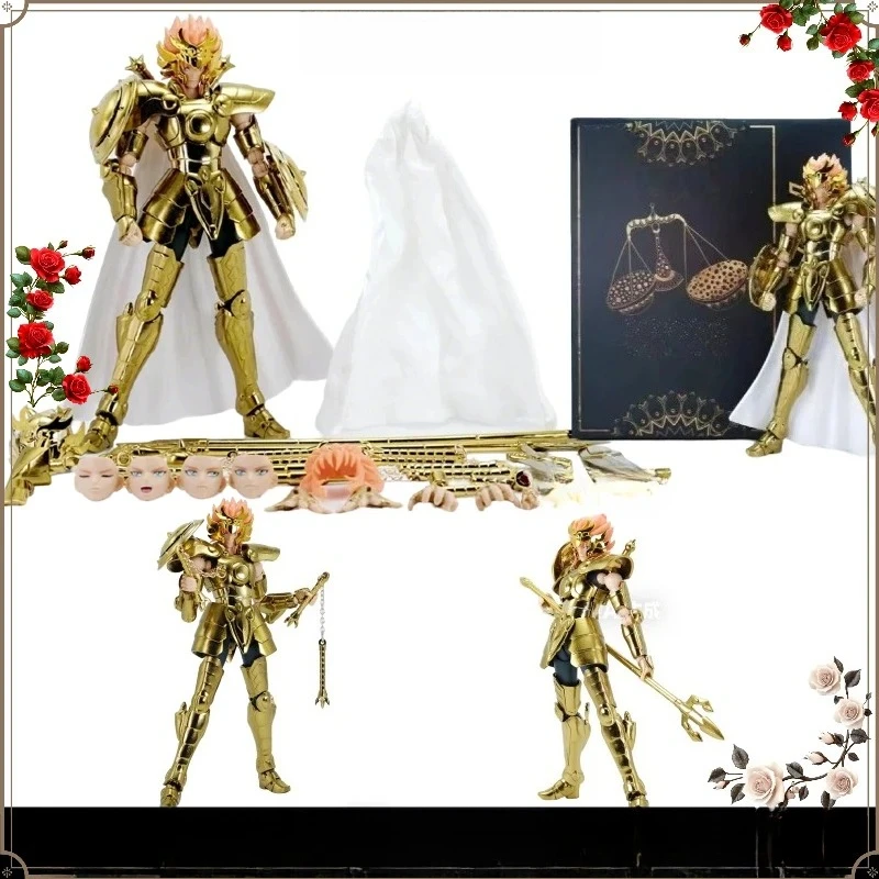 

В НАЛИЧИИ: Фигурка Saint Seiya Myth Cloth EX Libra Genbu LC Gold Saint (модель ST)