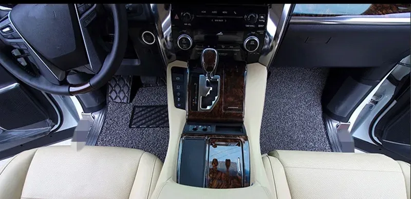 High quality Rugs,Custom full set car floor mats for Lexus LM 350h 7 seats 2025 waterproof double layers carpets for LM350h 2024
