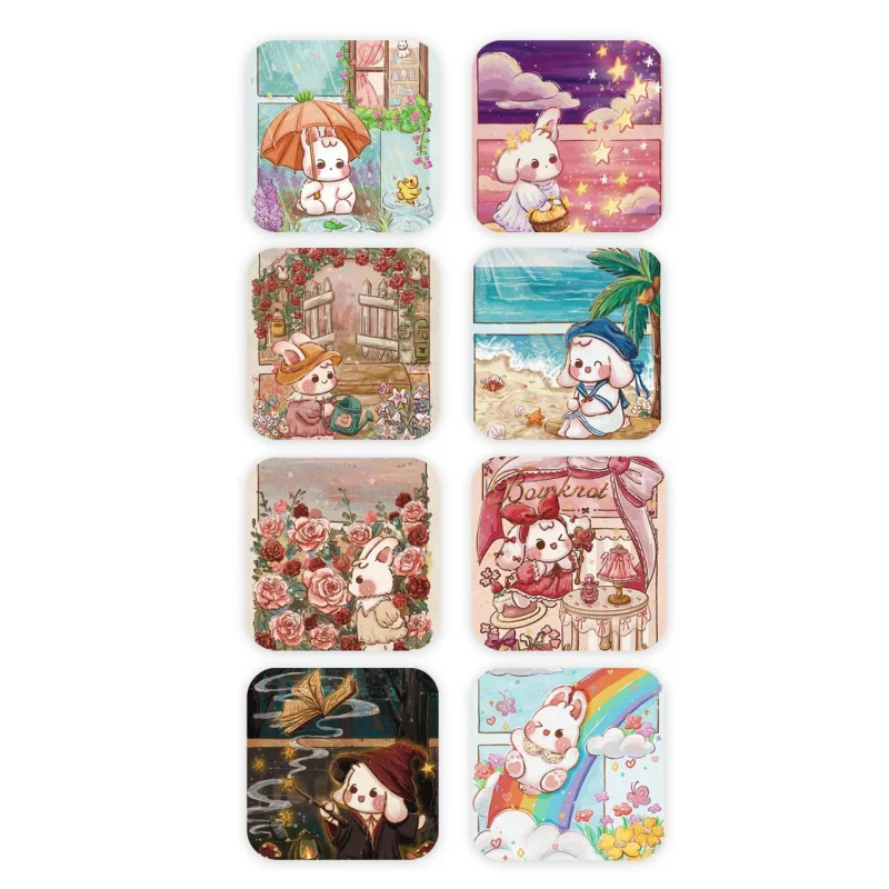 500Pcs/Roll Pack Children's Reward Stickers Gift Packaging Decoration Round Adhesive Stickers Label Stickers