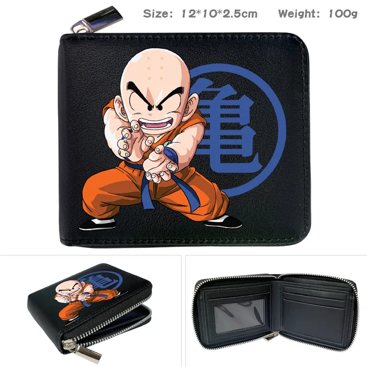 Dompet pola kartun tampan Anime Jepang Dragon Ball Goku hadiah kecil