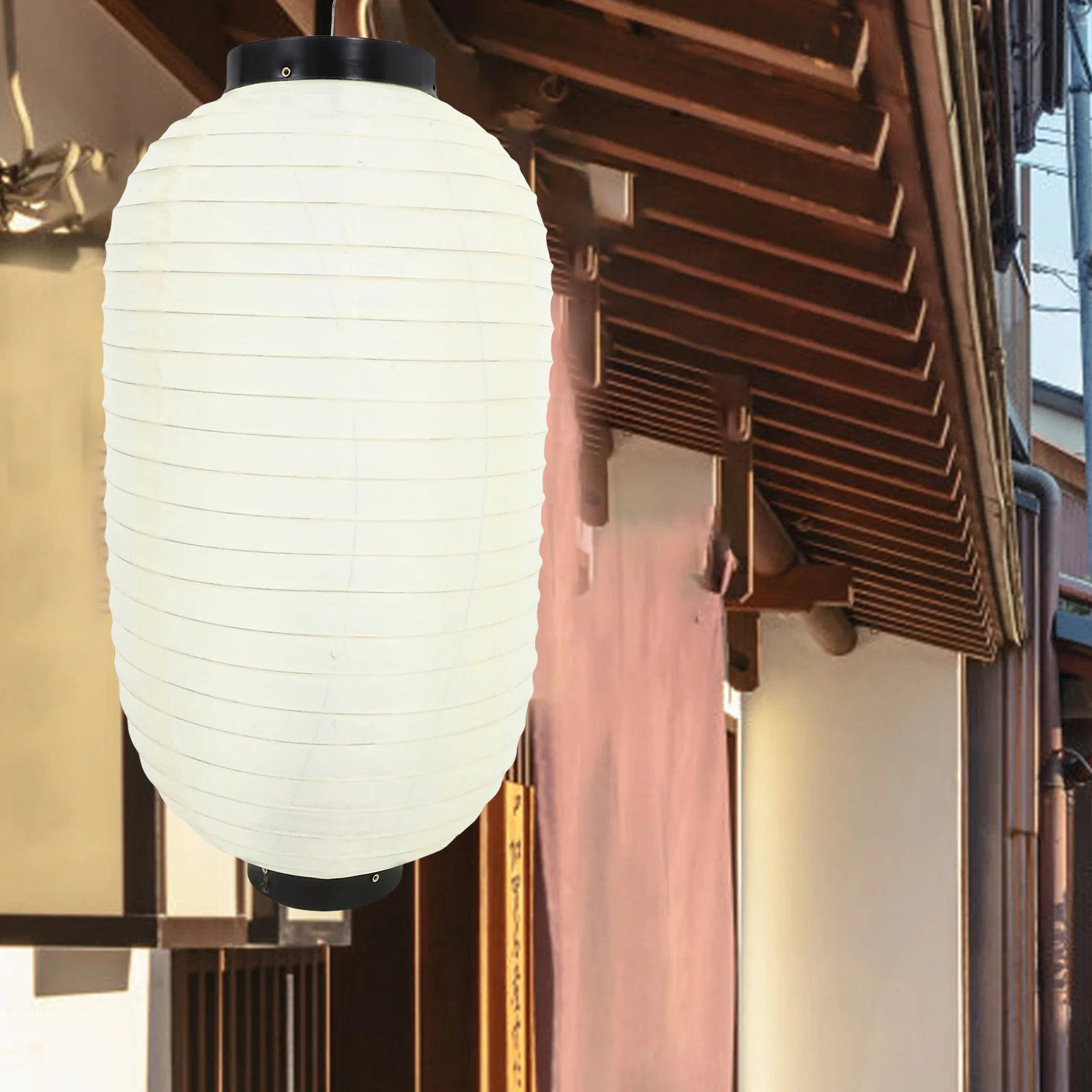 

2pcs 45X25CM Waterproof Silk Lanterns Japanese Style Decorative Hanging Lantern Home Decor Festive Atmosphere