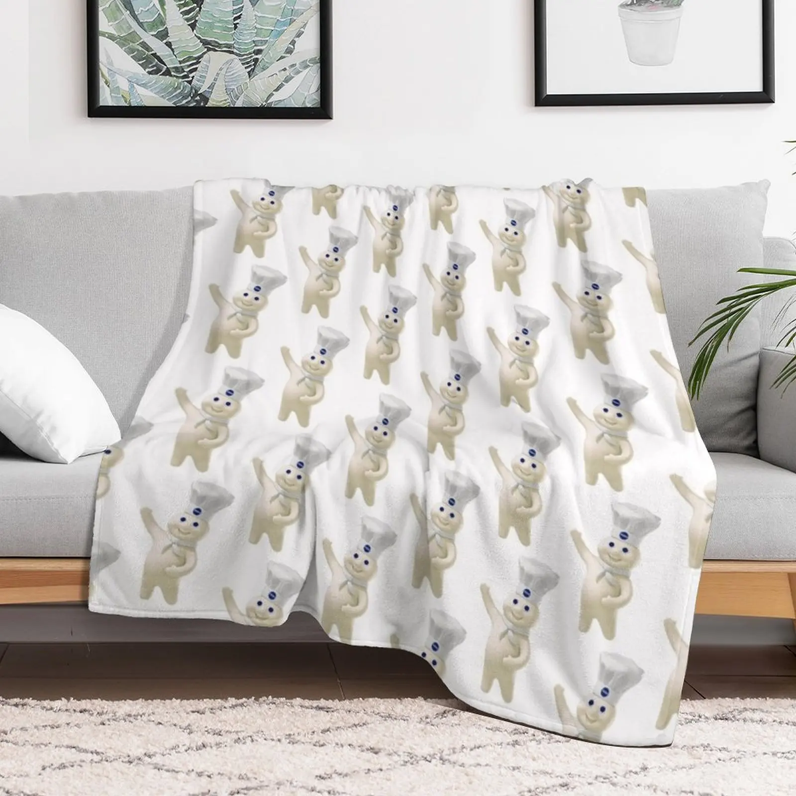 PILLSBURY DOUGHBOY Throw Blanket