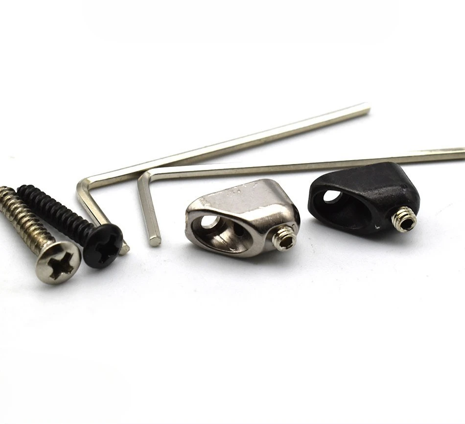Single Split Type Headless Guitar String Lock, Individual Bridge Lock for Headless Guitar Parts