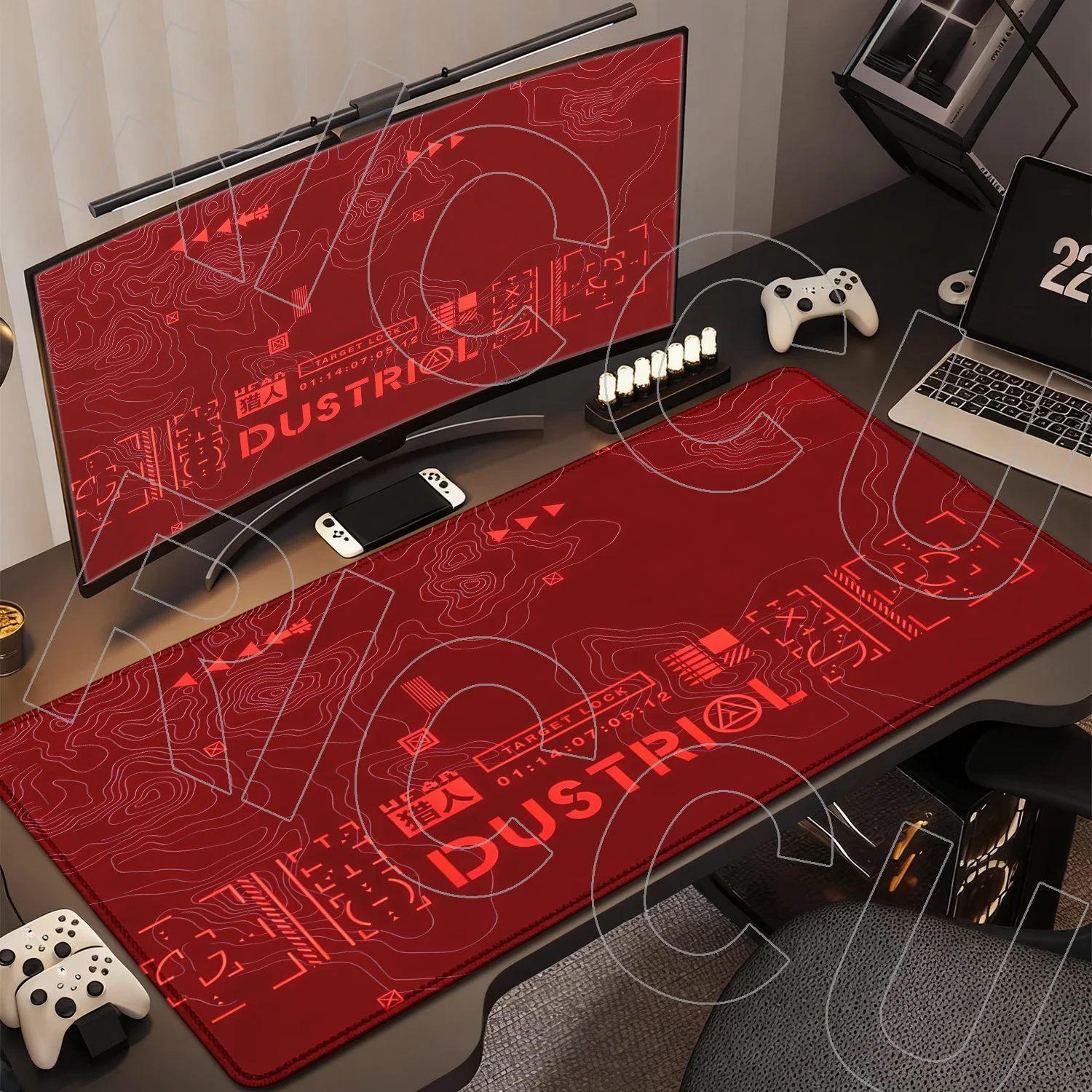 XXL Science fiction style Contour Lines 900x400mm Mouse Pad Gaming Computer Mousepad Play mat Mouse Mat Computer Desk Pad carpet