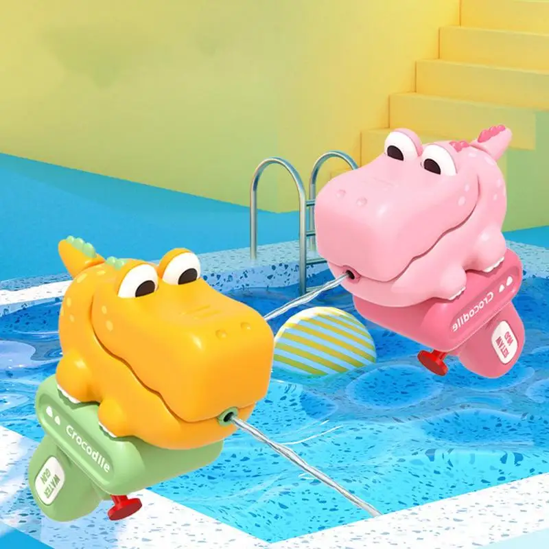 

Pool Soaker Toy Cartoon Dinosaur Backyard Beach Water Squirt Interactive Swimming Games Outside For Toddler 3-12