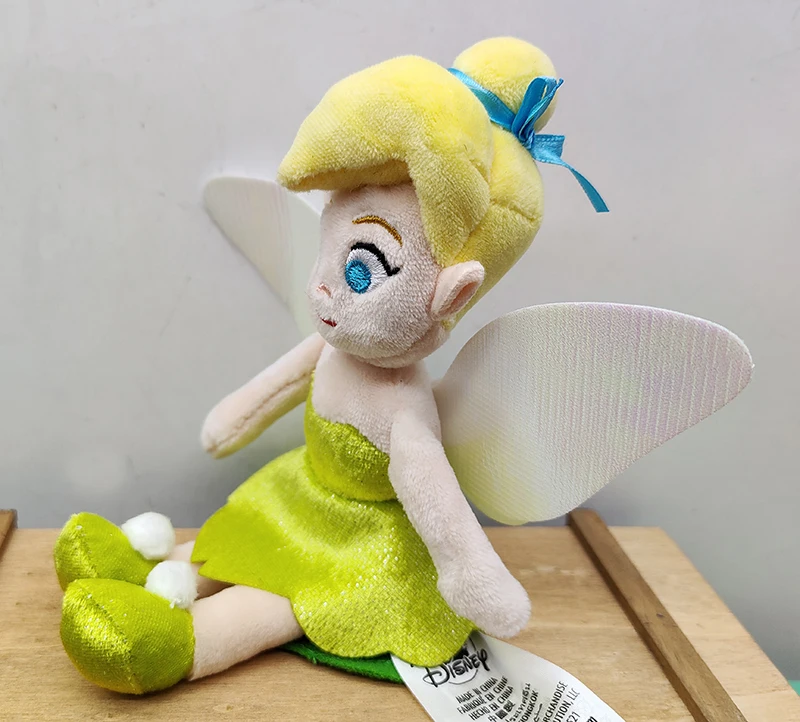 Disney Parks Tinker Bell from Peter Pan Shoulder Pal Magnet Magnetic Plush Doll