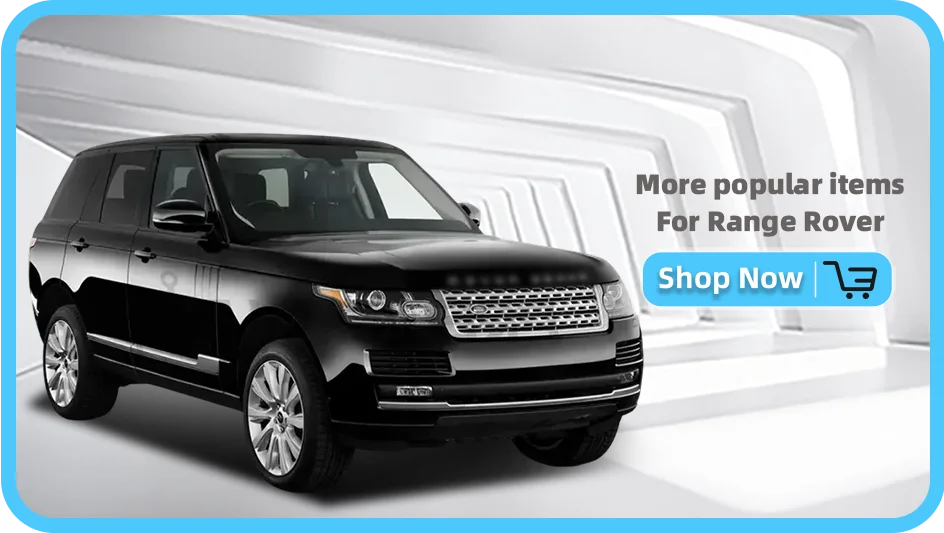 Knopfaufkleber für Range Rover Vogue L405 2014 bis 2017, Innenabdeckung für Range Rover Sport-Zubehör, L494 Getriebe-Terrain-Schalter – Detail 2