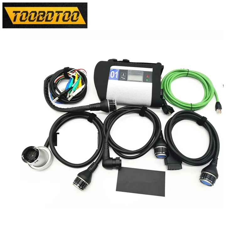 

2025 Newest MB STAR SD C4 Connect Full Chip PCB For Benz SD C4 DOIP PLUS Support Multi-Language OBD2 Diagnostic Scanner Tool