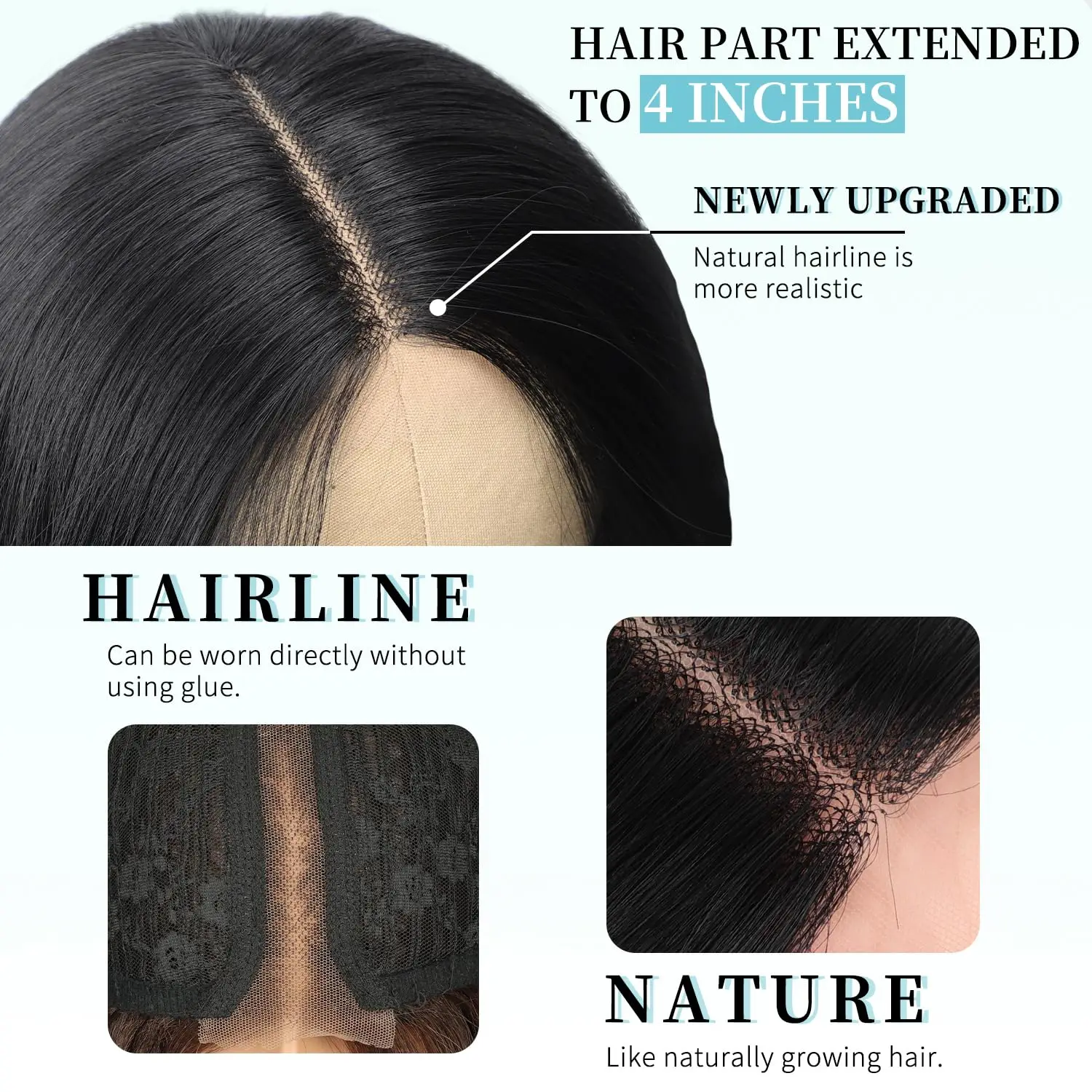 Thumbnail 4 - #62 Latest Middle Part Lace Wigs Offers