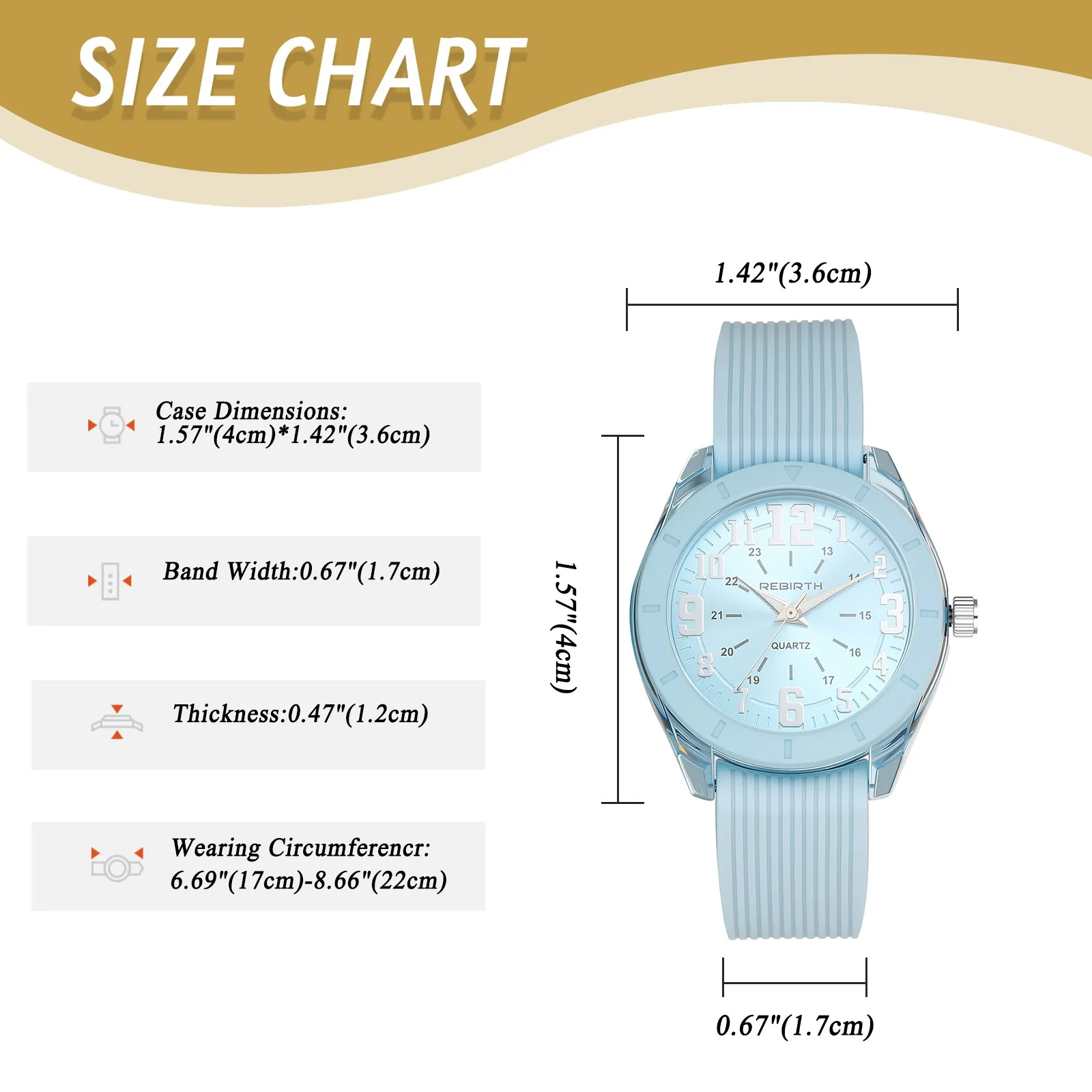 Students Women Quartz Watch 24-Hours Scale 3ATM Waterproof Silicone Strap Cute Girl Wristwatches Casual Sports Teen Clock