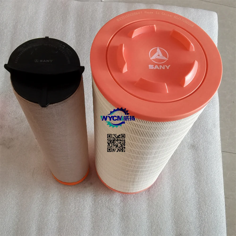 

Original Sany Parts B222100000647 B222100000646 Air Filter For Good Quality