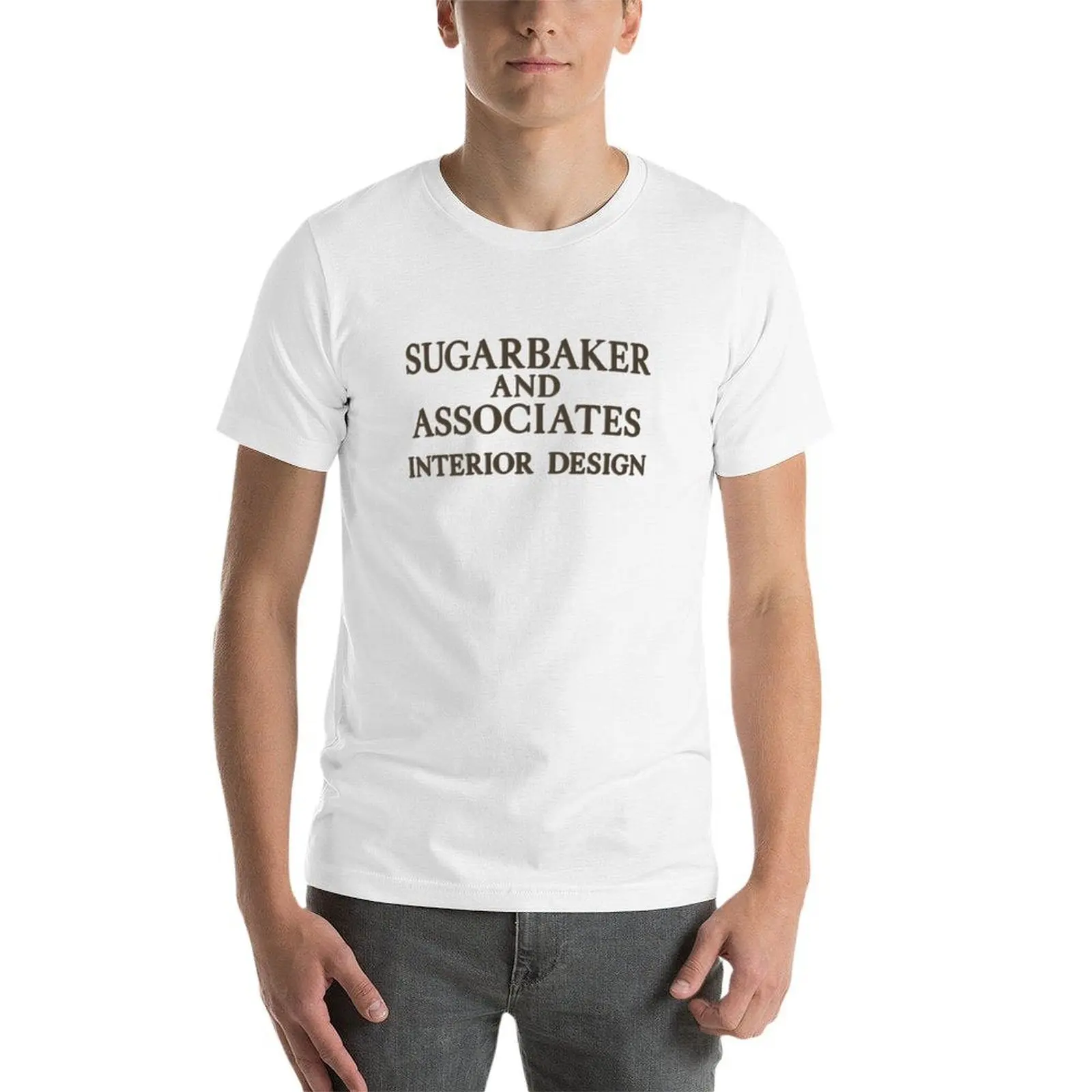 sugarbaker and associates T-Shirt man t shirt summer man t shirts cotton T-Shirt