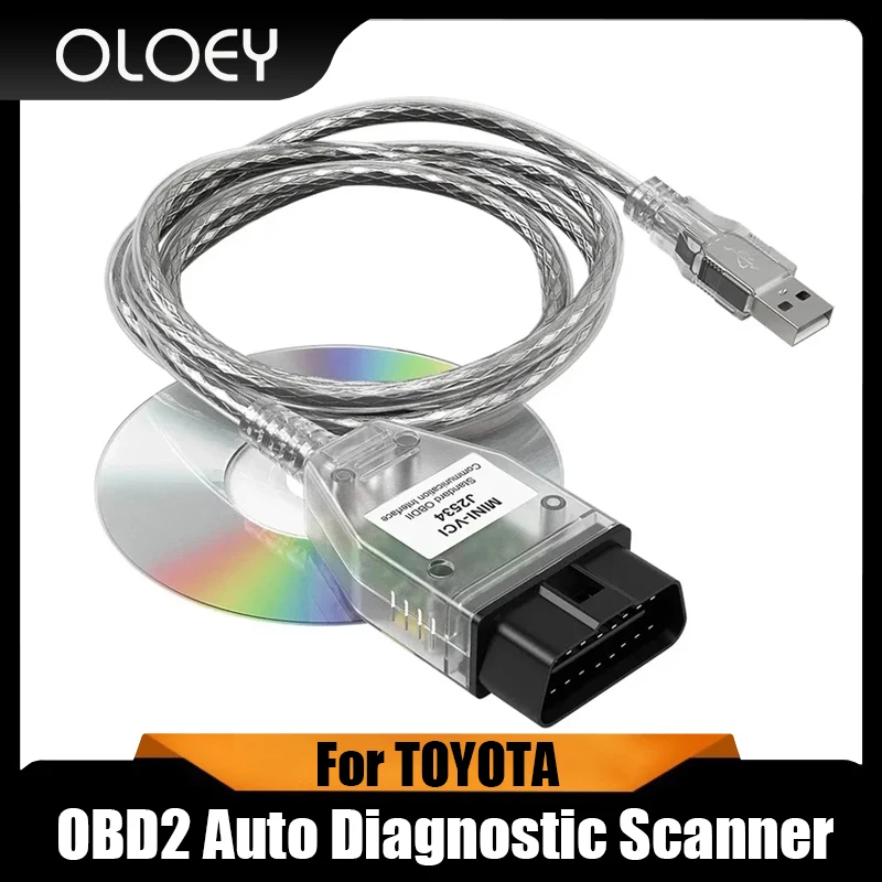 

Mini VCI V18 for Toyota Toyota diagnostic line Techstream FTDI FT232RQ RL