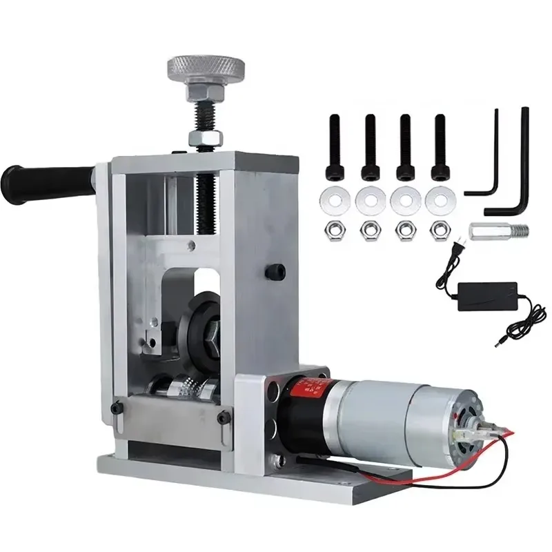 Wire Stripper Machine Automatic Electric Peeling Machine Wire Stripping Hand Crank Stripper Scrap Copper Wire Cable Stripping