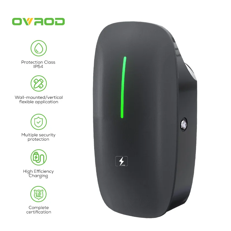 Ovrod New Wallbox 11 Kw Type 2 Evs Chargering Station With Ac Output Current Ccs Interface Ocpp Ev Charging Station