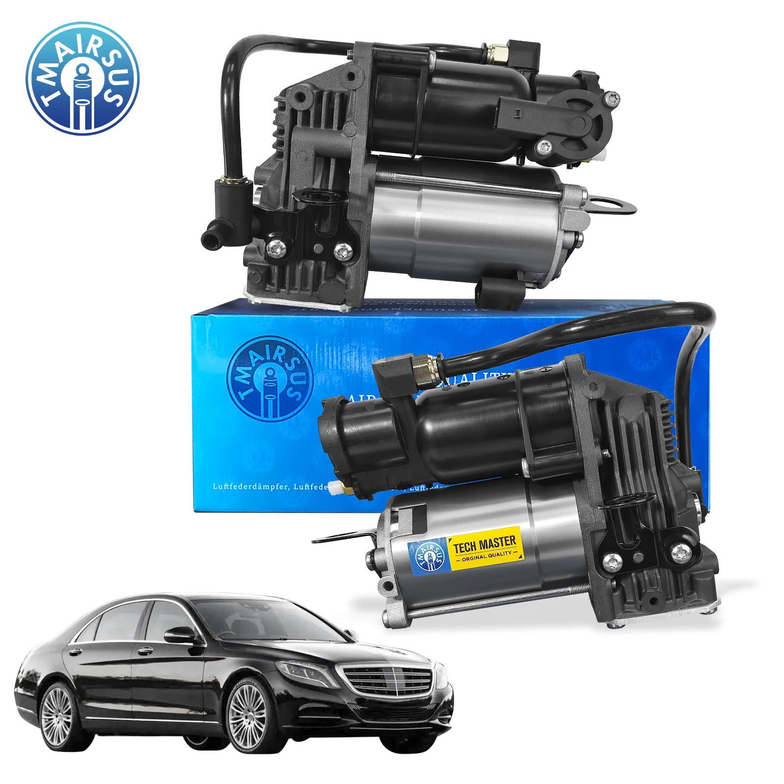 ISO9001 Certified new economical 2223200604 2223200404 air compressor for W222 V222 A217 2013-2020, with a 12-month warranty