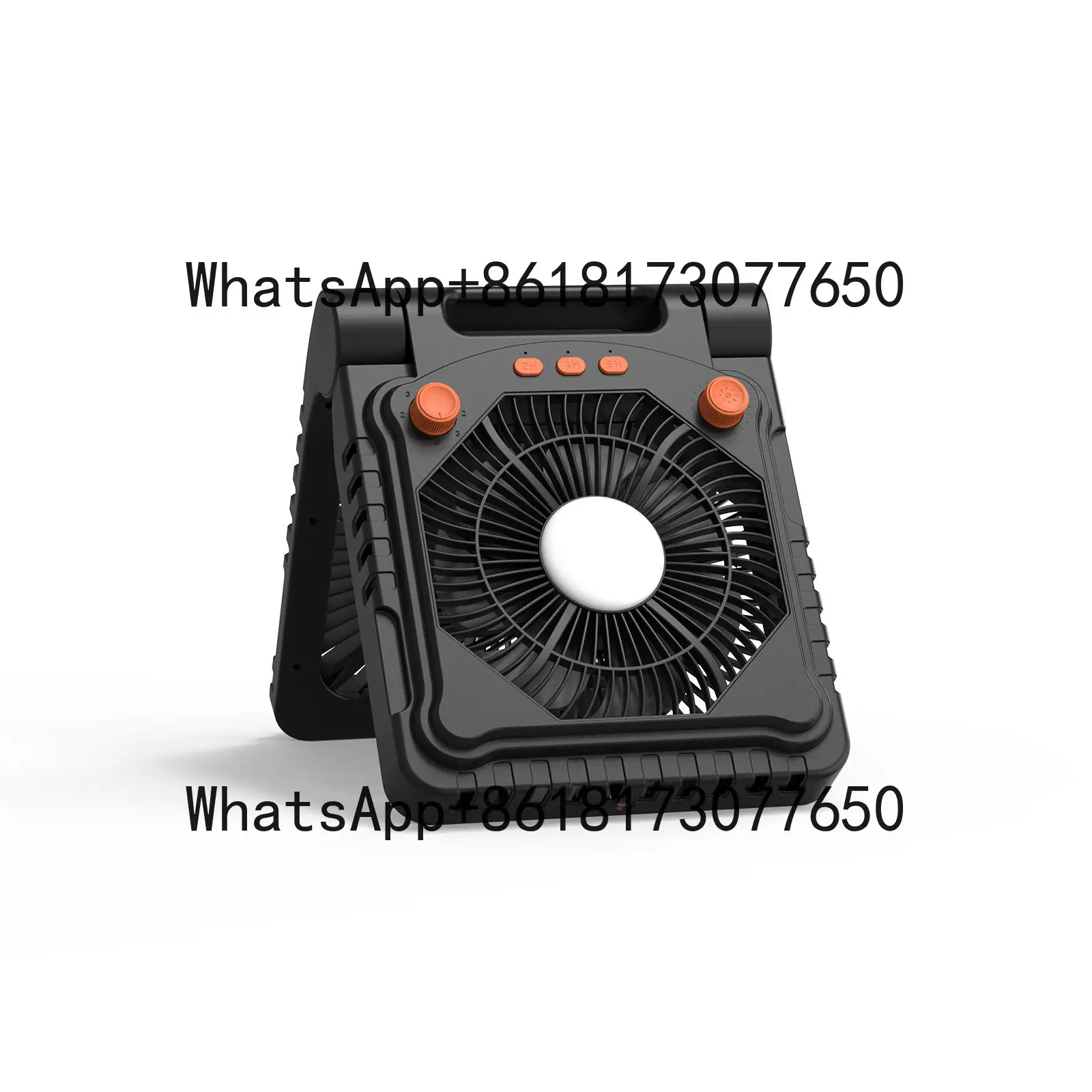 

10000mAh Rechargeable Solar Panel Fan 3Wind Speed Monocrystalline Silicon for Camping Car Outdoor Electric Power Source