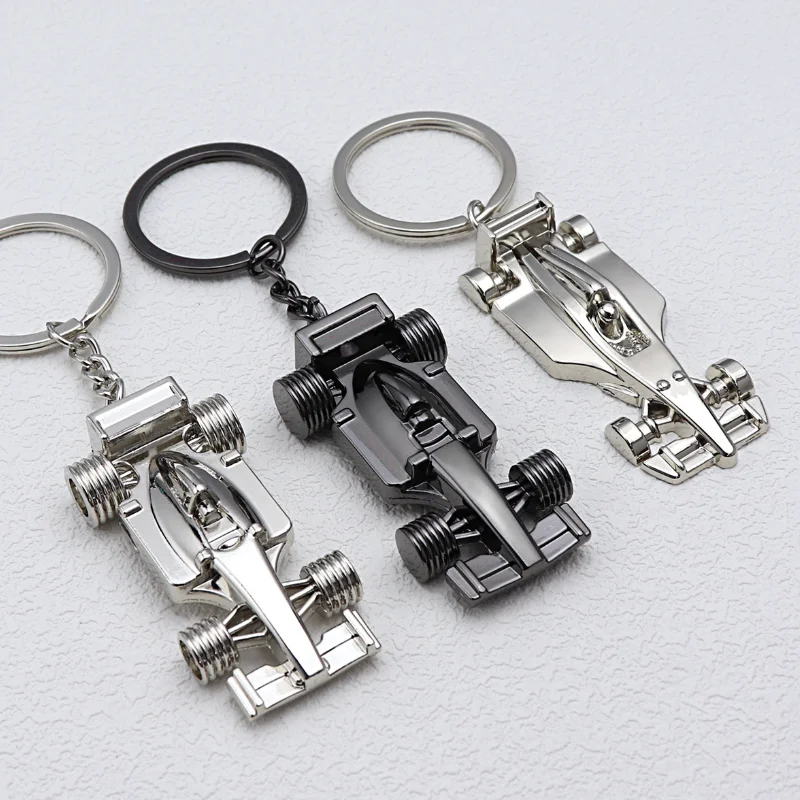 Fashion Mini Formula 1 Racing Car Styling Pendant Keychain For Men Handbag Activity Gift accesorios para auto de mujer interior