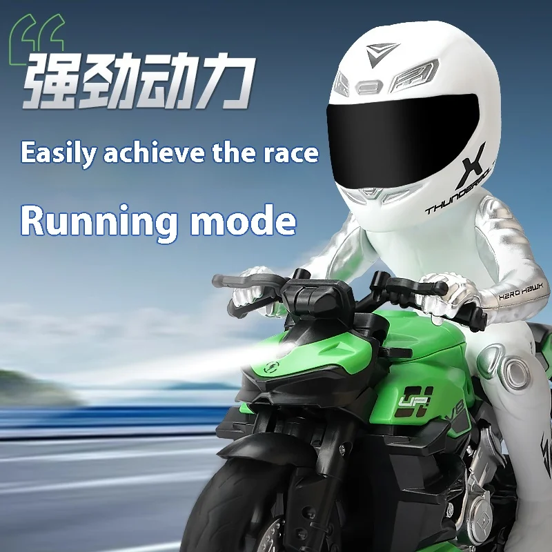 Intelligente off-road legering Rc-motorfiets Hoge snelheid elektrisch speelgoed Drifting Stunt Car Afstandsbediening Racemotor