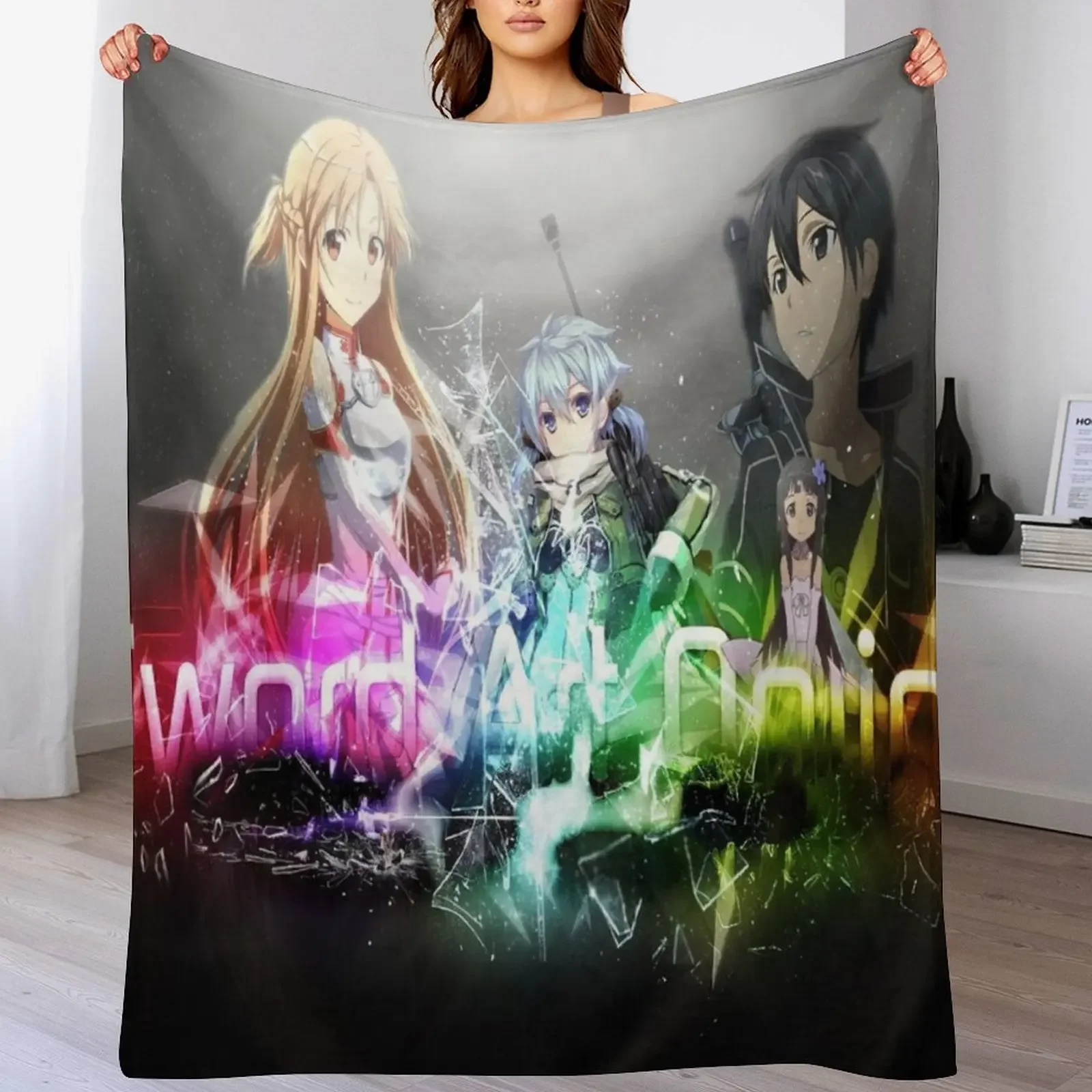 Sword Art Online - season 2 Throw Blanket Luxurious Soft Blanket Holiday Gift for Family