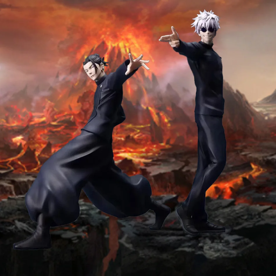 

2pcs/set JJK Anime Figures Gojo SATORU and Geto Suguru Action Figure figurine Collectible Model Dolls toy anime Gift