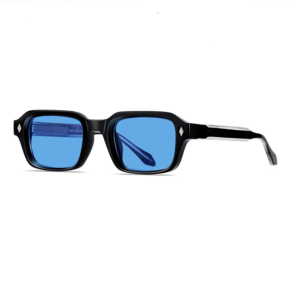 

Propionate cored men's sunglasses anti-UV European and American women's high-end fashion small frame sunglasses