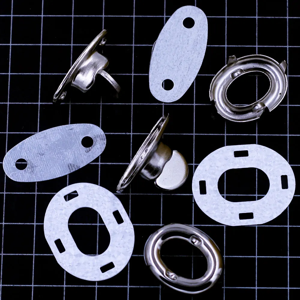 Twist Turn Locks Frame Kiss Clasps Silver Tone Oval Metal Closure Purse DIY Bag Accessories 30x21mm view 4